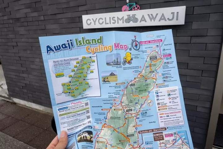 自行车巡游日本诞生神话的淡路岛