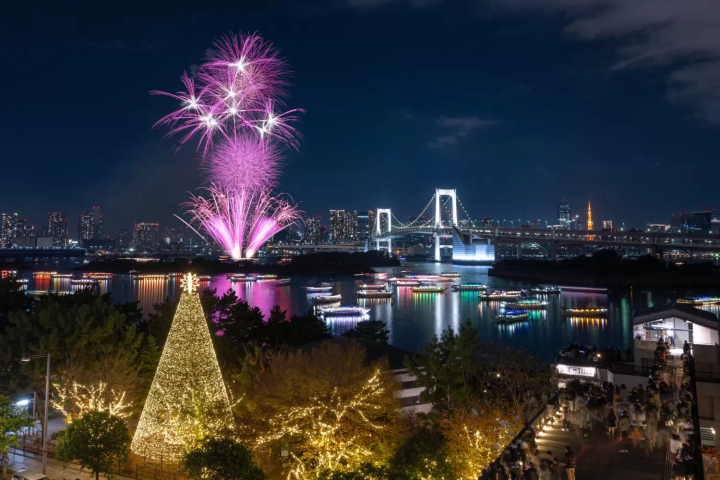 Odaiba Rainbow Fireworks