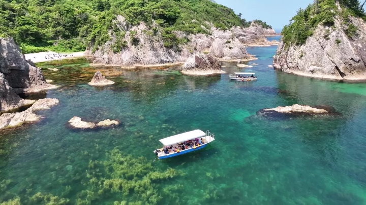 【鳥取県岩美町】鳥取砂丘から車で約10分！リアス式海岸の絶景を船から堪能しよう！