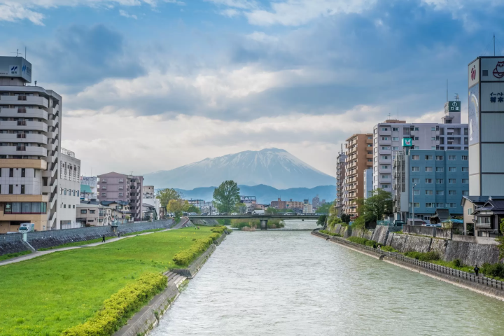 岩手縣盛岡市景色