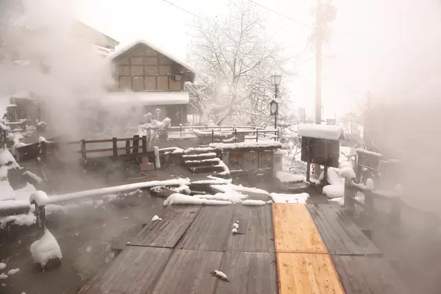 野澤溫泉雪景