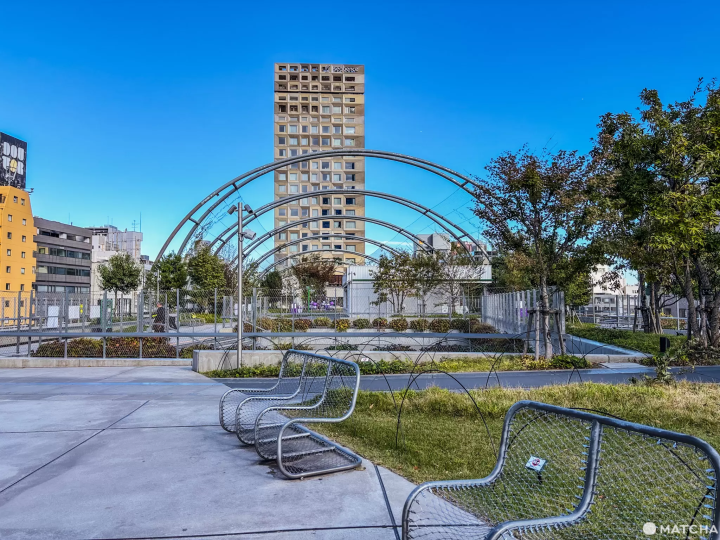 Rooftop Aerial Park at Miyashita Park, Shibuya, Tokyo