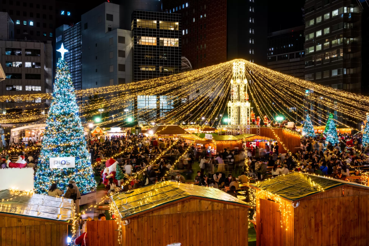 tenjin christmas light display