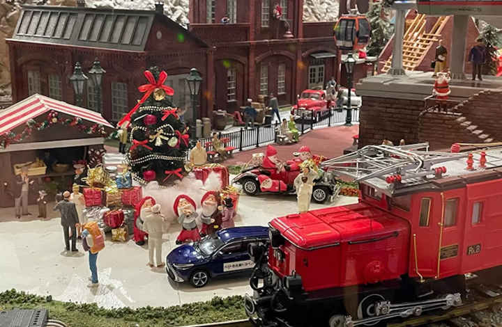 ヒルトン名古屋クリスマストレイン