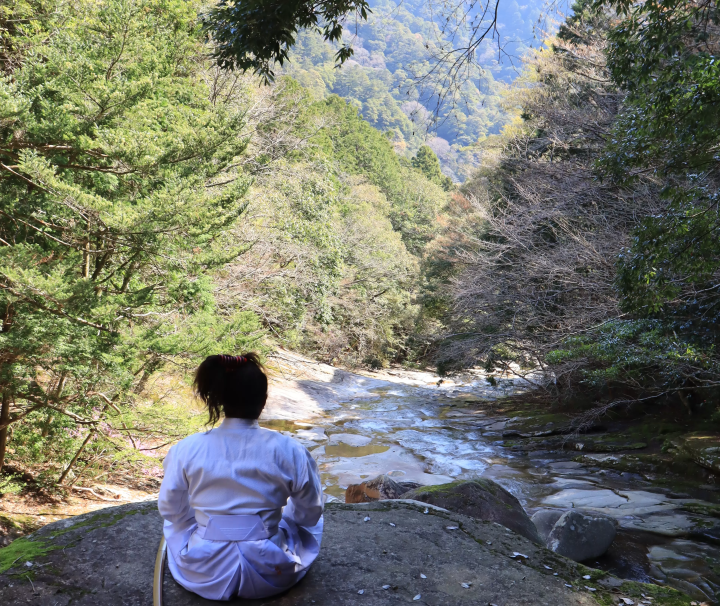四国の静かな森で秘密の修行：誰にも知られない癒しの体験