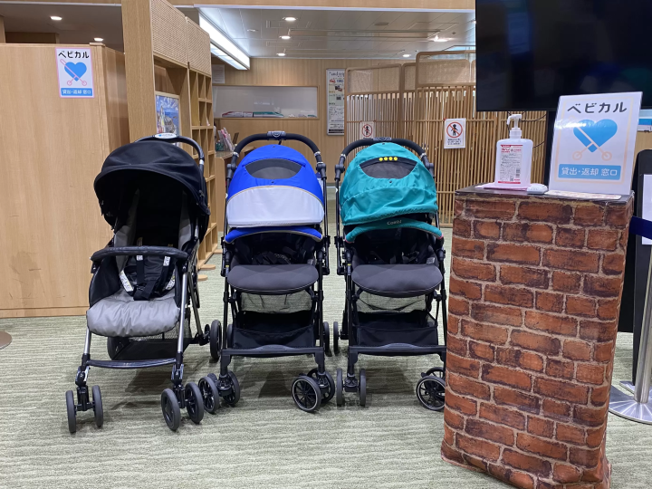 【아기와의 일본 여행】역 직결!역마다 컨시어지에서 유모차를 대여하자