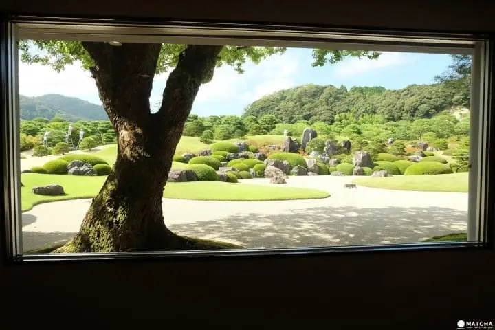 足立美術館內部