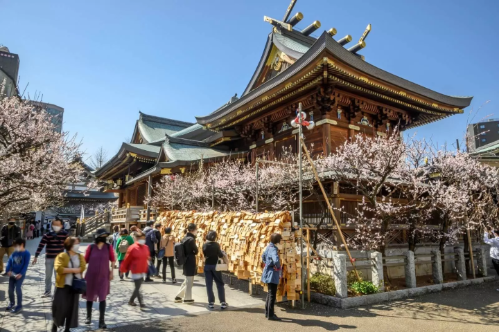 東京　初詣　湯島天満宮