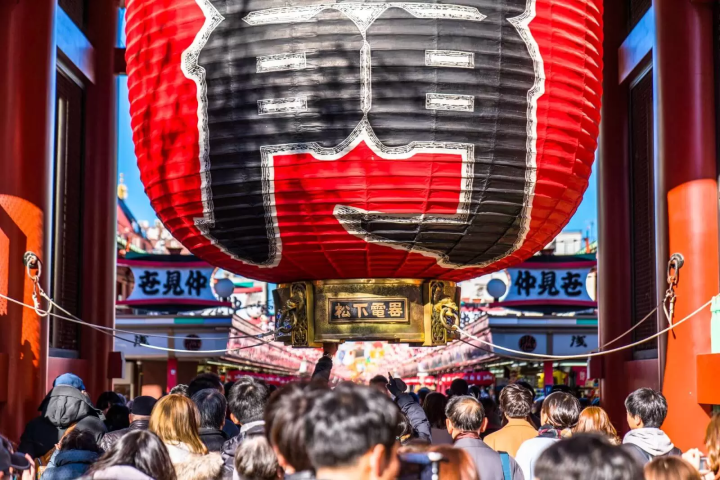 東京　初詣　浅草寺