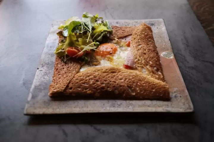 The authentic French galettes were incredibly good!