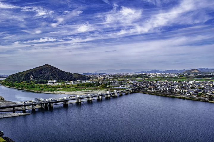 國寶犬山城眺望的風景