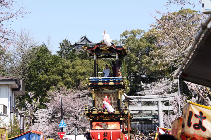 國寶犬山城犬山祭