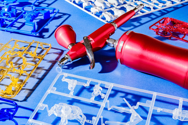 模型組裝示意圖