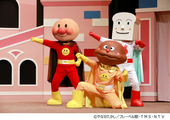 麵包超人角色示意圖