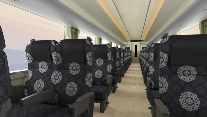 JR西日本「真秀場」列車 奈良大阪3