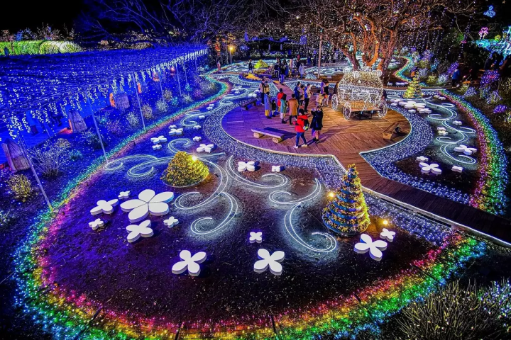Japan's Award-Winning Lights: Experience the Garden of Illuminated Flowers - Flower Fantasy 2024-2025!