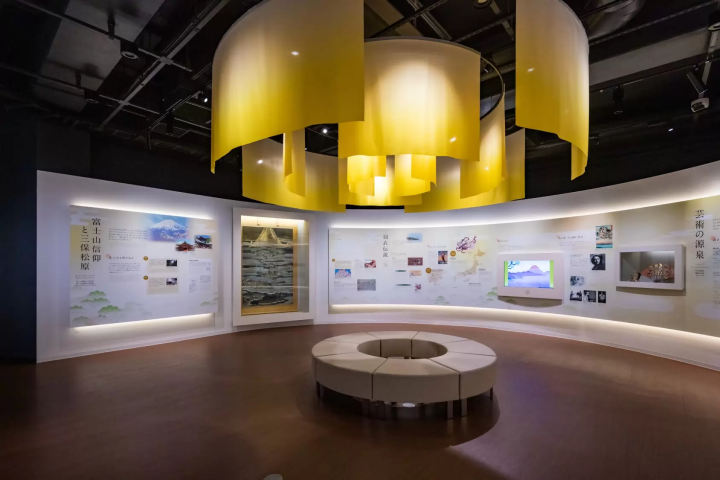 "Mihoshirube" 1st floor exhibition room (photo courtesy of Shizuoka City) 