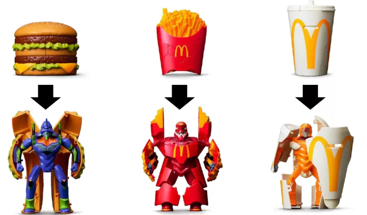 【麥當勞Ｘ新世紀福音戰士】奶昔、薯條奇蹟變身，來抽限量公仔套組吧！