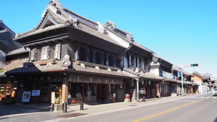 川越　蔵造りの街並み