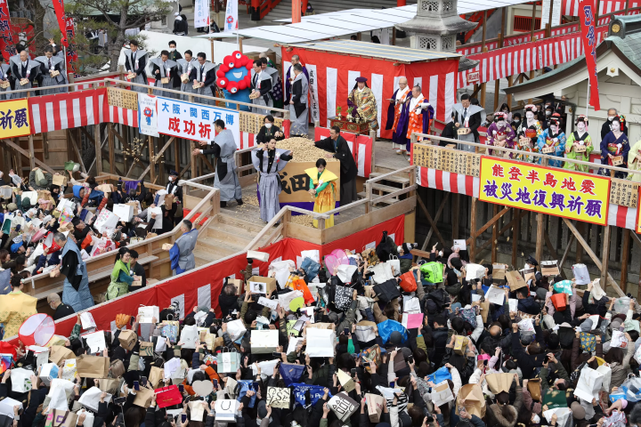 【2025 오사카】일본의 전통 행사 「절분」이란? 각지에서 행해지는 절분 축제를 소개