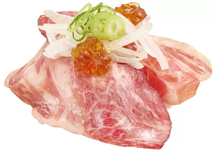 壽司郎 柚子醋和牛切片