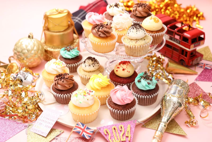 バレンタイン　マフィン　カップケーキ