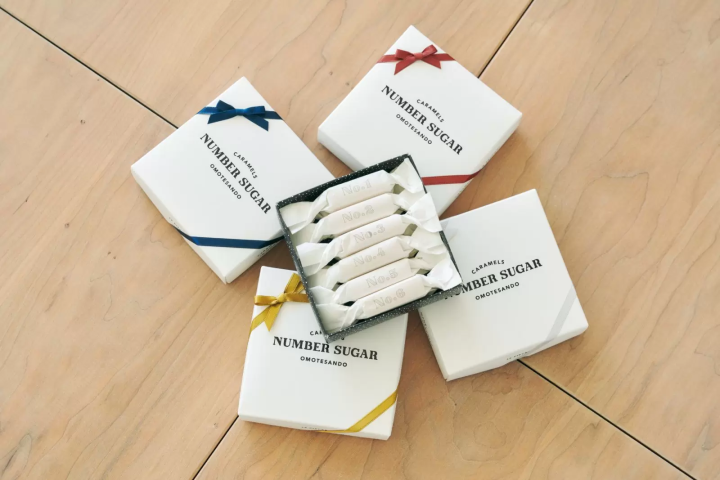 バレンタイン　キャラメル　NUMBER SUGAR