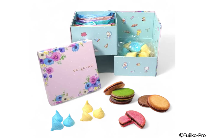 DALLOYAU 哆啦A夢聯名伴手禮 馬卡龍