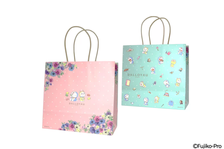 DALLOYAU 哆啦A夢聯名伴手禮 紙袋