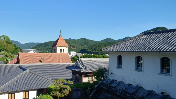 서일본 가장 오래된 모던한 초등학교 교사 「Kaimei School」