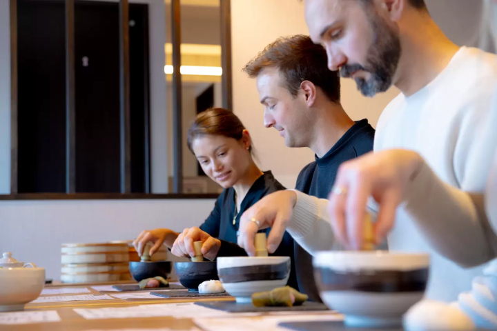 Matcha Making Tokyo | Matcha making experience in Asakusa + Japanese sweets set