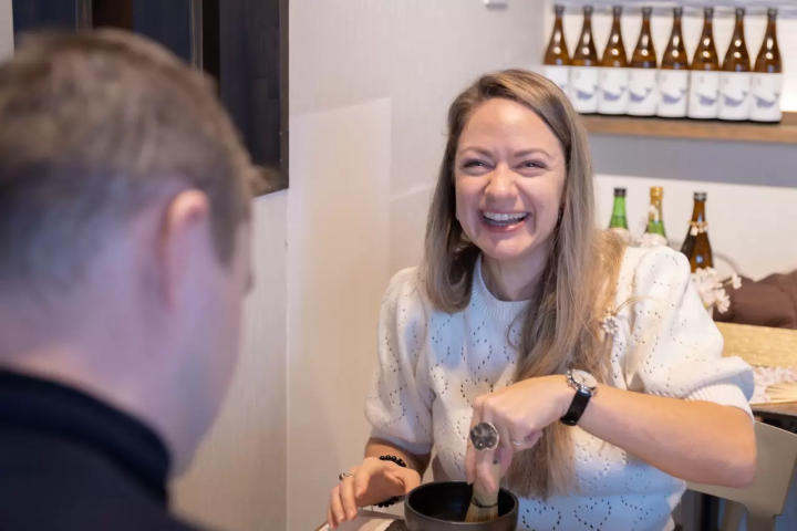 Matcha Making Osaka | 오사카에서 말차 만들기 체험 + 일본식 과자 세트