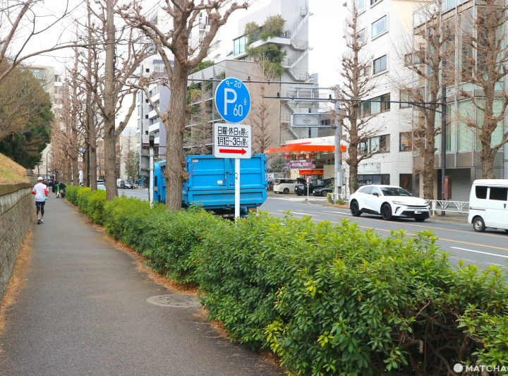 井の頭通り沿いパーキングメーター