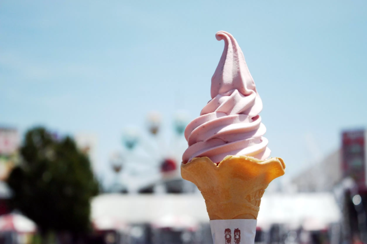 道の駅ららん藤岡のご当地ソフトは「やよいひめソフトクリーム」です。 