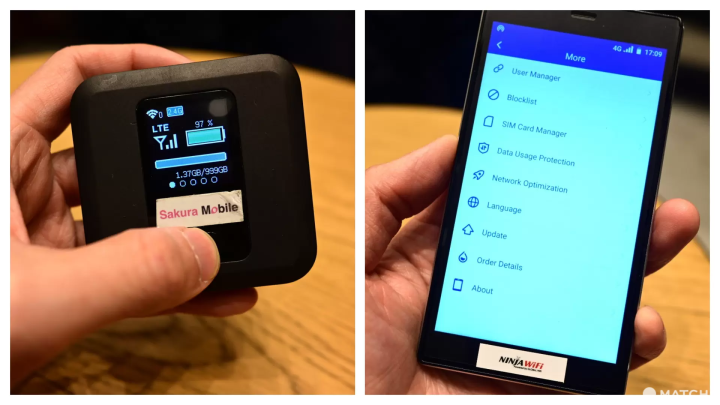 Sakura Mobile, NINJA WiFi review