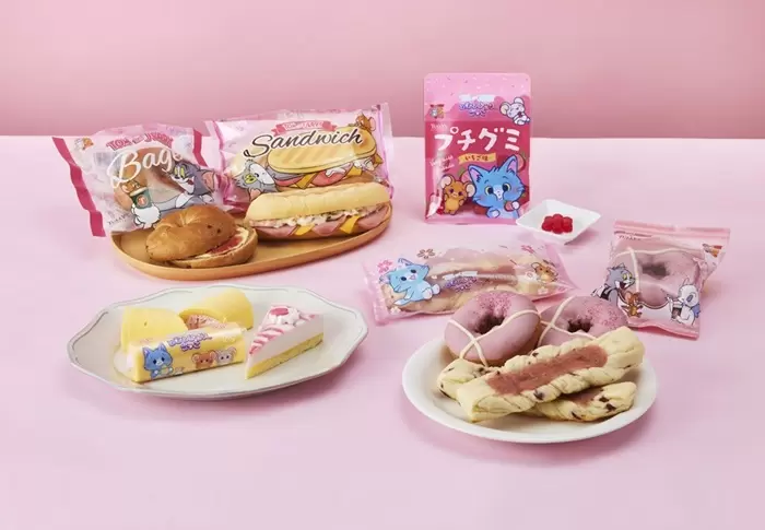 聯名輕食甜點 Tully’s Coffee 湯姆貓與傑利鼠