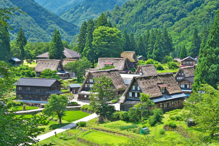 五箇山合掌村景觀