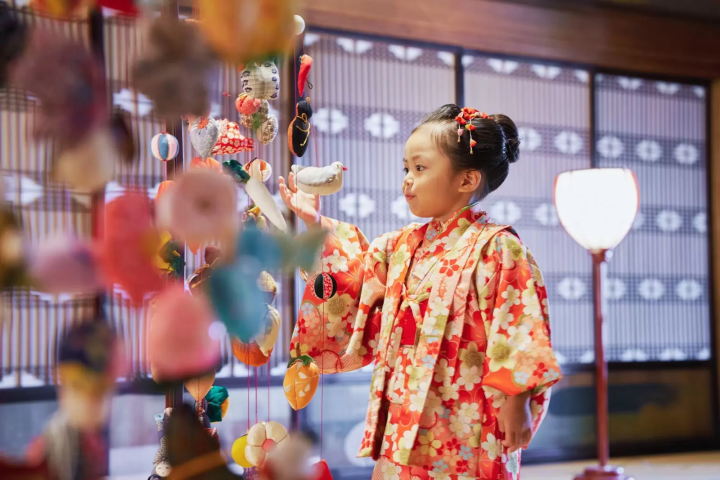 ひな祭り　飾り　つるし飾り