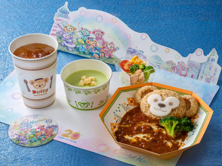 達菲與好朋友 20 週年餐點