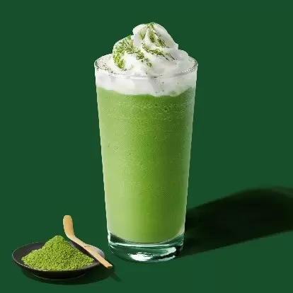 星巴克 茶瓦納蒂巴納 銀座MARRONNIER大道 抹茶冰沙