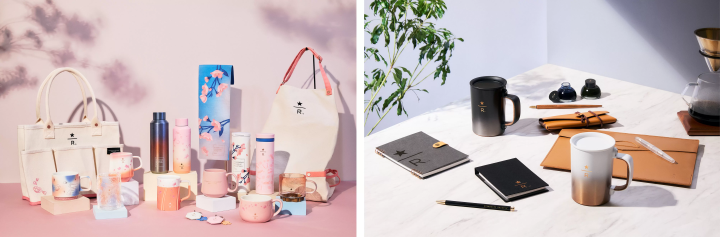 スターバックス リザーブ® ロースタリー 東京のSAKURAモチーフグッズ