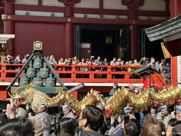 Sensoji Golden Dragon Dance