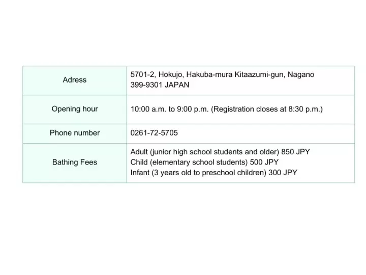 Have fun with your family at Hakuba Happo-One Ski Resort! Introducing features and surrounding spots