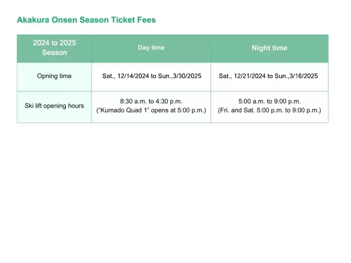 [Attractive points of Akakura Onsen Ski Resort] Also introducing how to enjoy after skiing