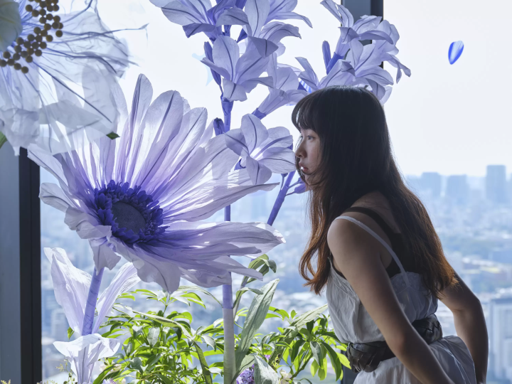 澀谷「SHIBUYA SKY」期間限定花卉活動「Flower View 花開天空花園」4/8開始！