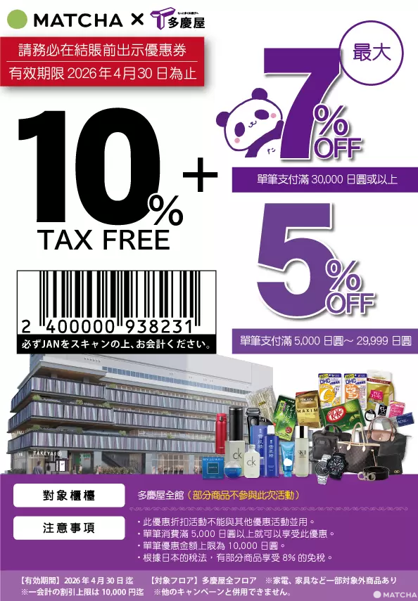 【上野】東京好逛必去大型折扣商場 ,免稅後還有更多優惠的「多慶屋」