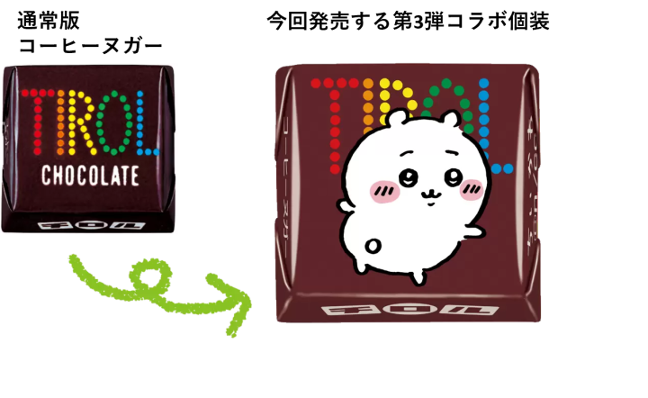 可愛到犯規!「吉伊卡哇 x 滋露巧克力方形罐」 3月24日起全國上市