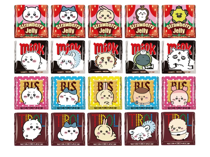 可愛到犯規!「吉伊卡哇 x 滋露巧克力方形罐」 3月24日起全國上市