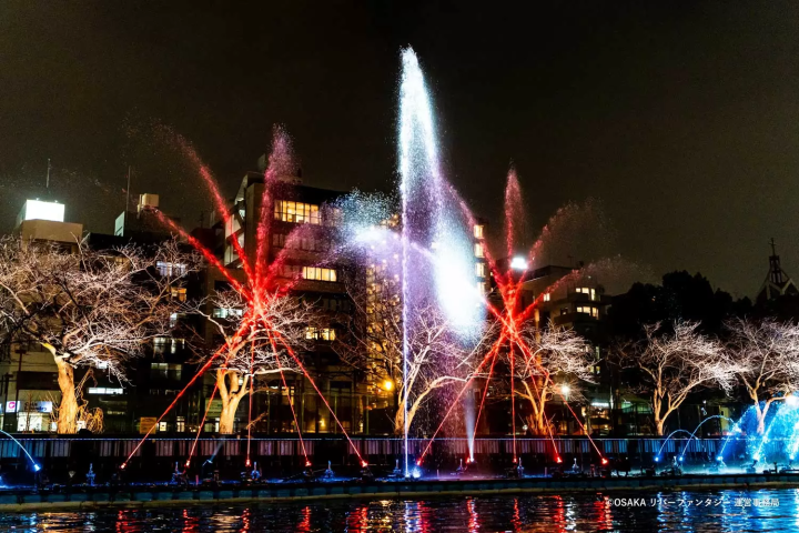 Hakkenyahama Area: Water and Light Water Show