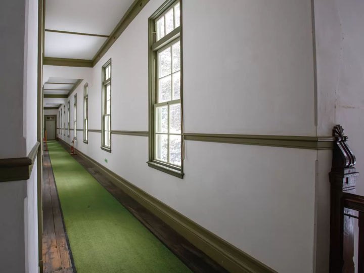 旧米泽工业高中本馆，米泽至今仍保留的历史建筑